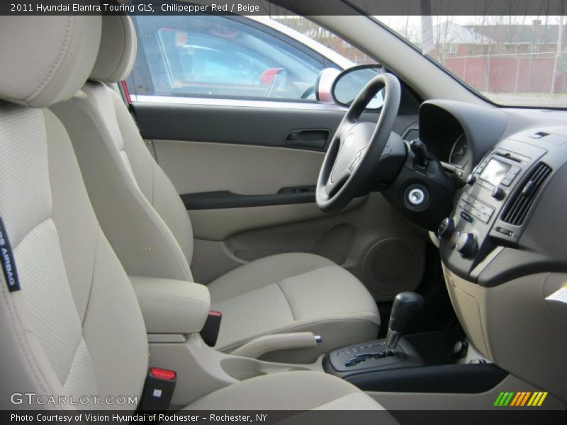  2011 Elantra Touring GLS Beige Interior