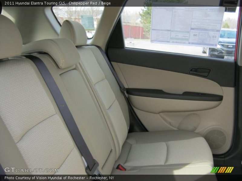  2011 Elantra Touring GLS Beige Interior