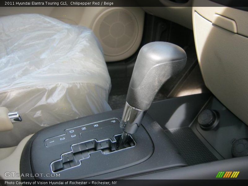  2011 Elantra Touring GLS 4 Speed Automatic Shifter