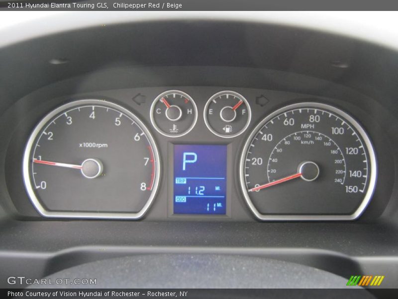  2011 Elantra Touring GLS Touring GLS Gauges