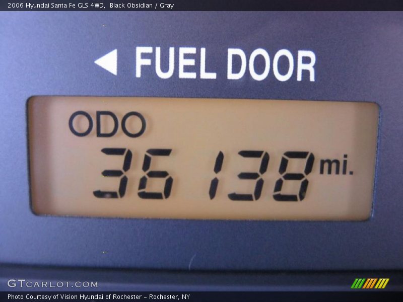 Black Obsidian / Gray 2006 Hyundai Santa Fe GLS 4WD
