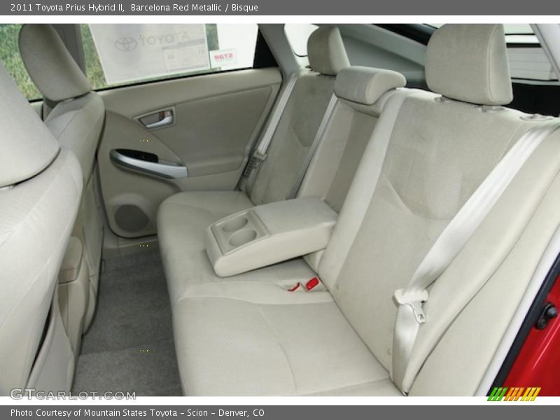 Barcelona Red Metallic / Bisque 2011 Toyota Prius Hybrid II