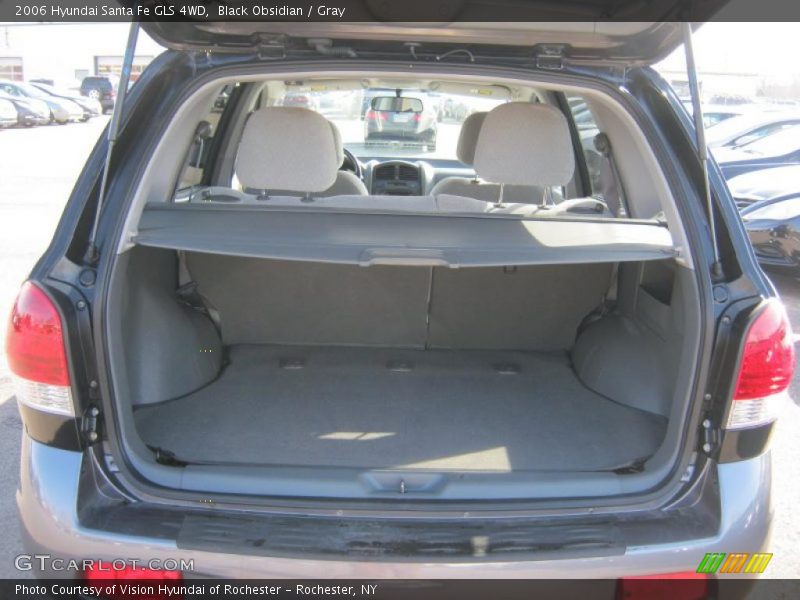 Black Obsidian / Gray 2006 Hyundai Santa Fe GLS 4WD