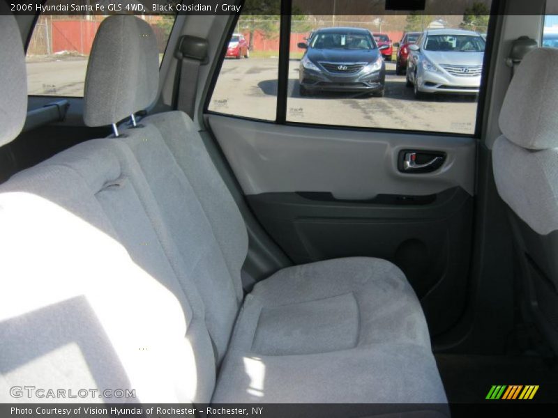 Black Obsidian / Gray 2006 Hyundai Santa Fe GLS 4WD