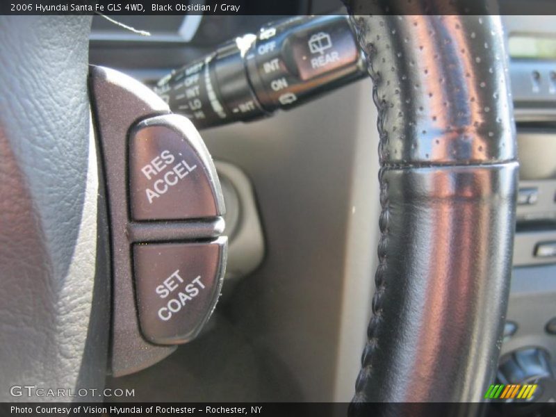 Black Obsidian / Gray 2006 Hyundai Santa Fe GLS 4WD