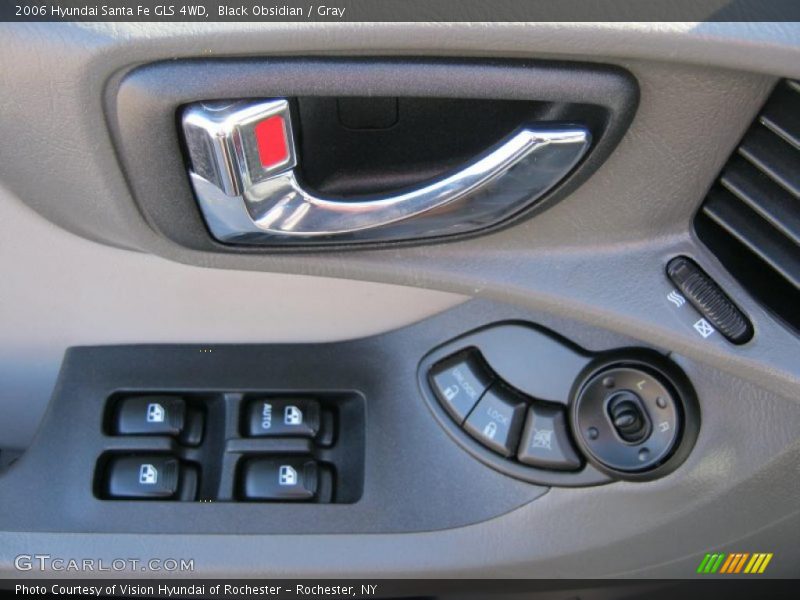 Black Obsidian / Gray 2006 Hyundai Santa Fe GLS 4WD