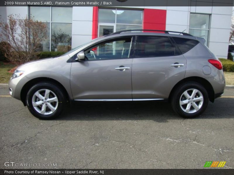 Platinum Graphite Metallic / Black 2009 Nissan Murano S AWD