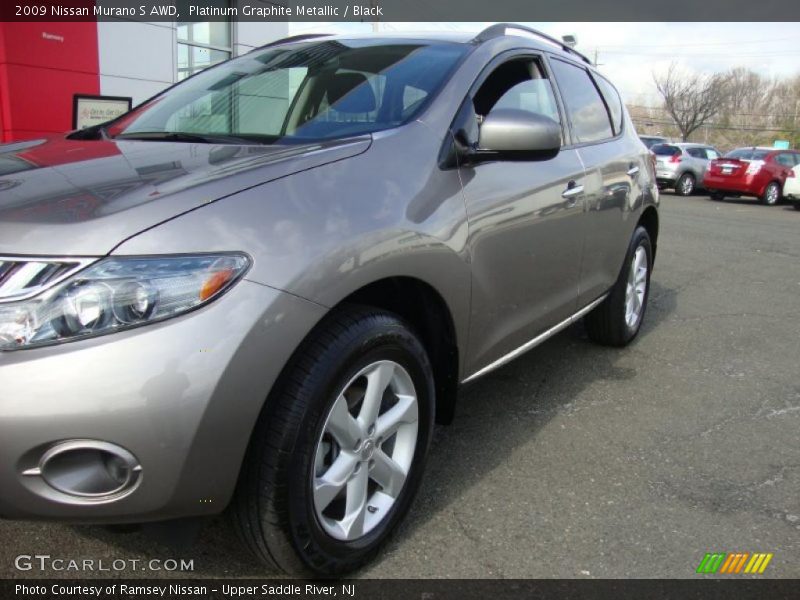 Platinum Graphite Metallic / Black 2009 Nissan Murano S AWD