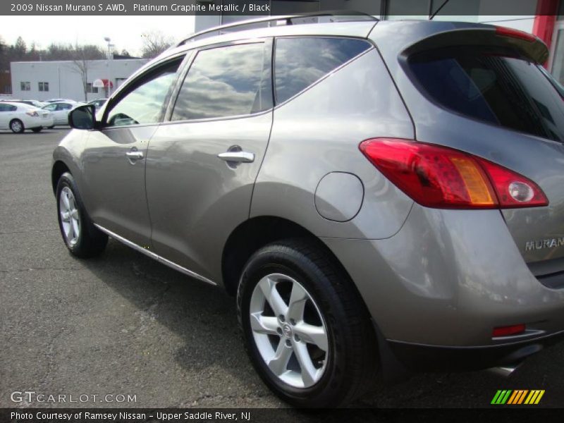 Platinum Graphite Metallic / Black 2009 Nissan Murano S AWD