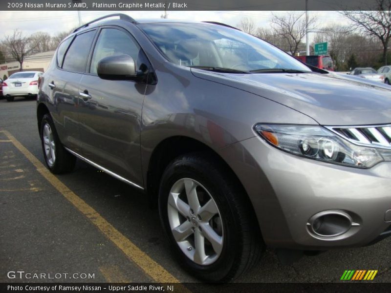 Platinum Graphite Metallic / Black 2009 Nissan Murano S AWD