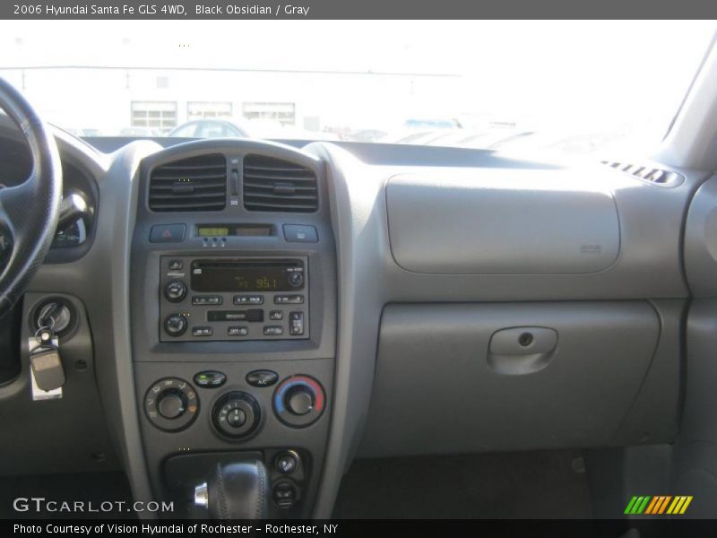 Black Obsidian / Gray 2006 Hyundai Santa Fe GLS 4WD