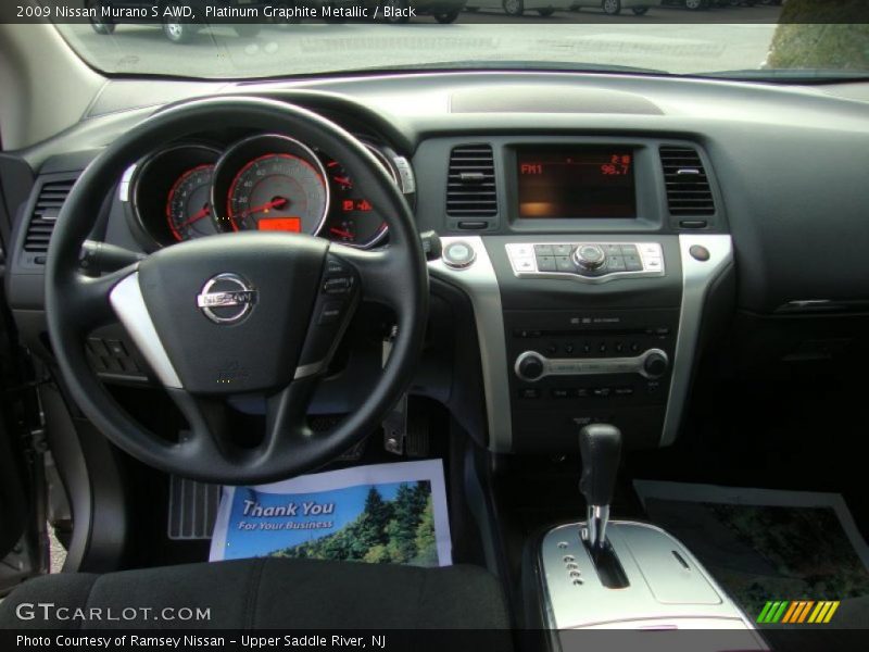 Platinum Graphite Metallic / Black 2009 Nissan Murano S AWD