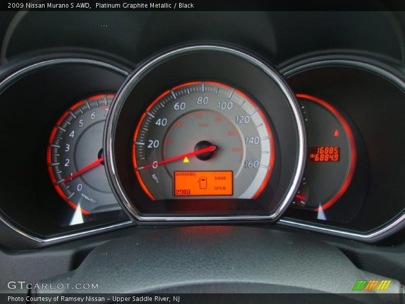 Platinum Graphite Metallic / Black 2009 Nissan Murano S AWD