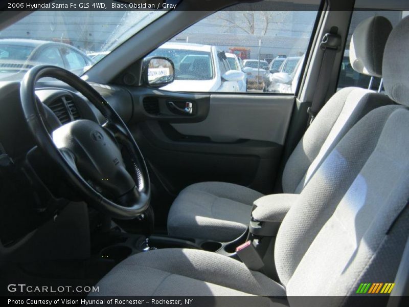 Black Obsidian / Gray 2006 Hyundai Santa Fe GLS 4WD