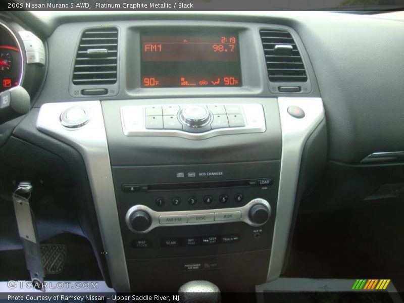 Platinum Graphite Metallic / Black 2009 Nissan Murano S AWD