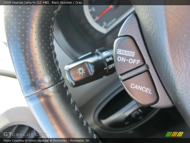 Black Obsidian / Gray 2006 Hyundai Santa Fe GLS 4WD
