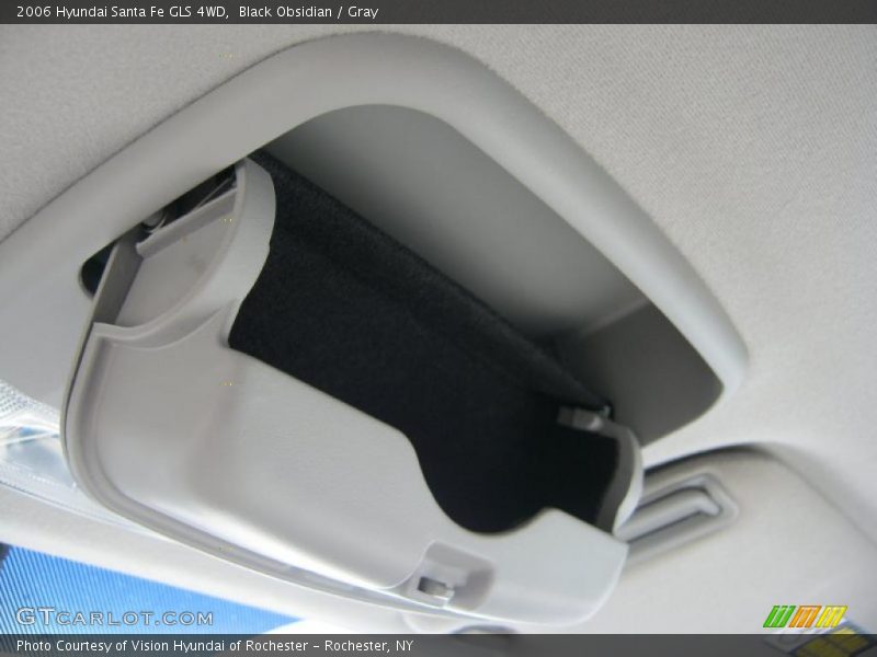 Black Obsidian / Gray 2006 Hyundai Santa Fe GLS 4WD