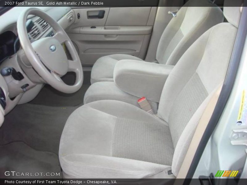 Gold Ash Metallic / Dark Pebble 2007 Ford Taurus SE