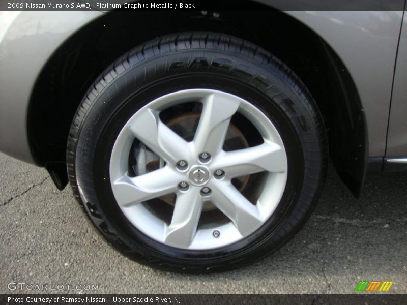 Platinum Graphite Metallic / Black 2009 Nissan Murano S AWD