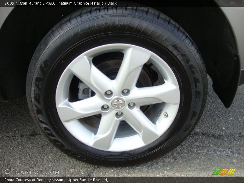 Platinum Graphite Metallic / Black 2009 Nissan Murano S AWD