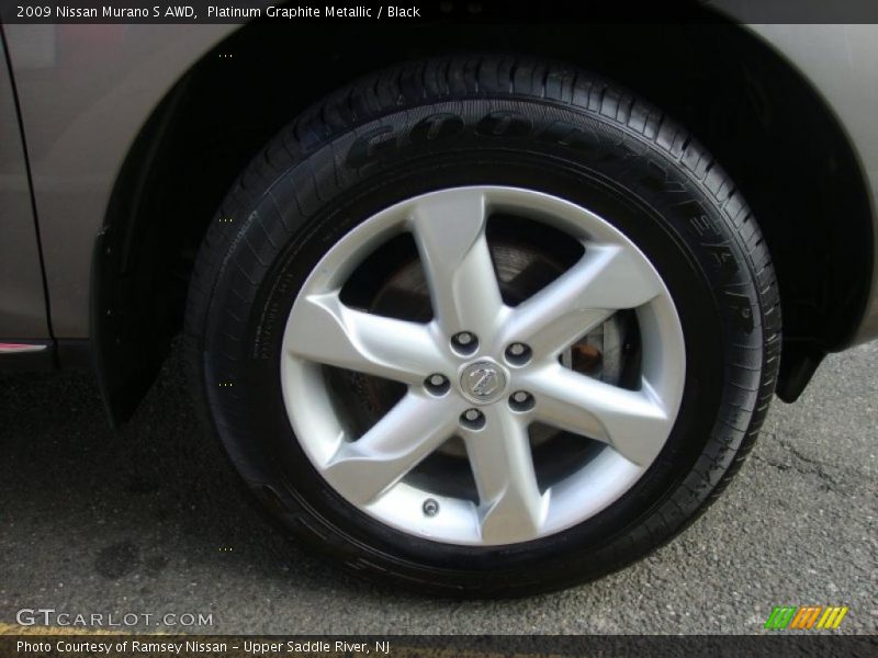 Platinum Graphite Metallic / Black 2009 Nissan Murano S AWD