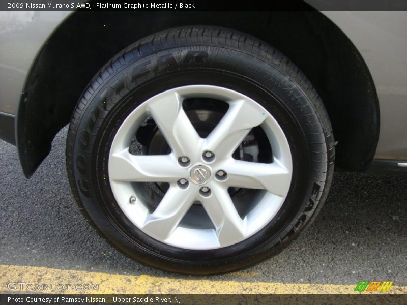 Platinum Graphite Metallic / Black 2009 Nissan Murano S AWD