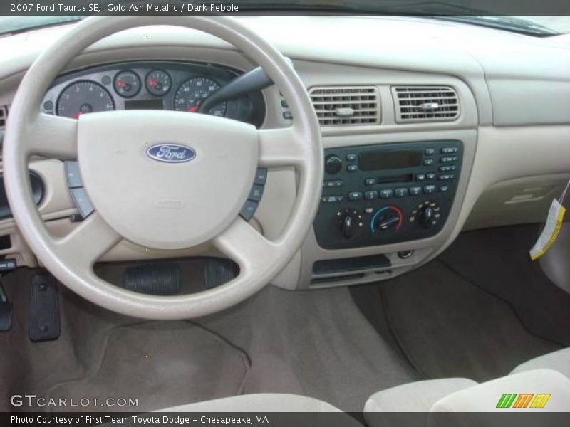 Gold Ash Metallic / Dark Pebble 2007 Ford Taurus SE