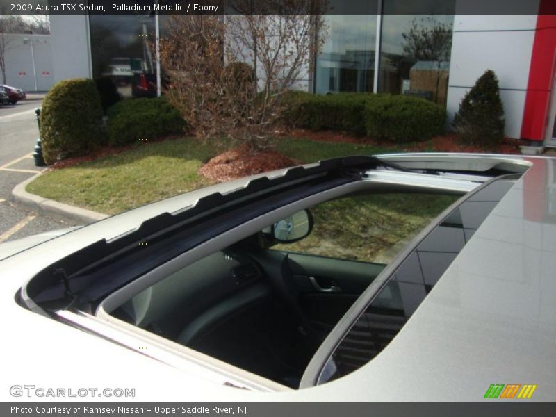 Palladium Metallic / Ebony 2009 Acura TSX Sedan