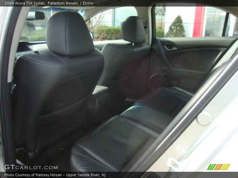 Palladium Metallic / Ebony 2009 Acura TSX Sedan