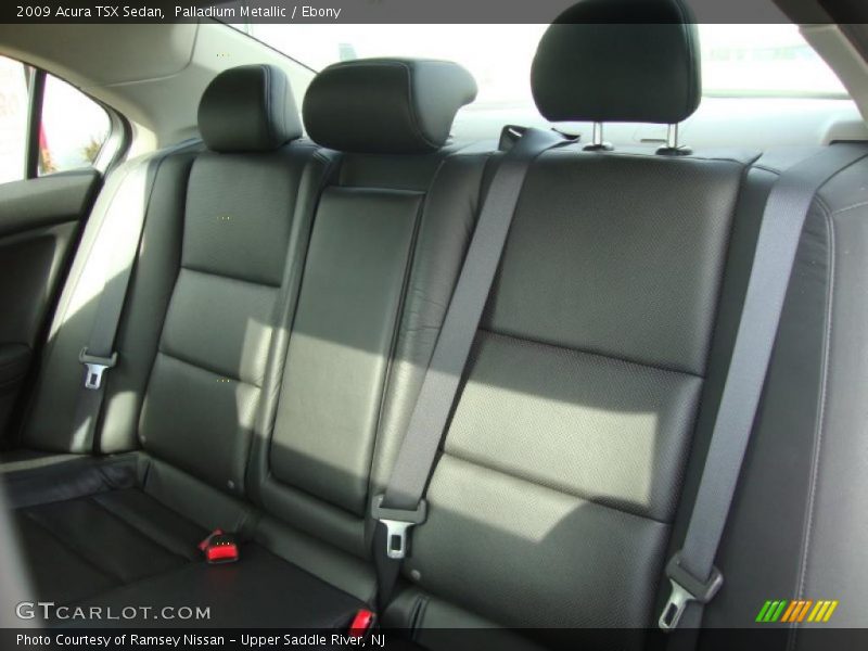 Palladium Metallic / Ebony 2009 Acura TSX Sedan