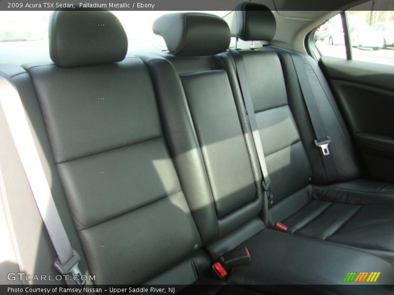 Palladium Metallic / Ebony 2009 Acura TSX Sedan