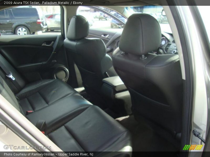 Palladium Metallic / Ebony 2009 Acura TSX Sedan