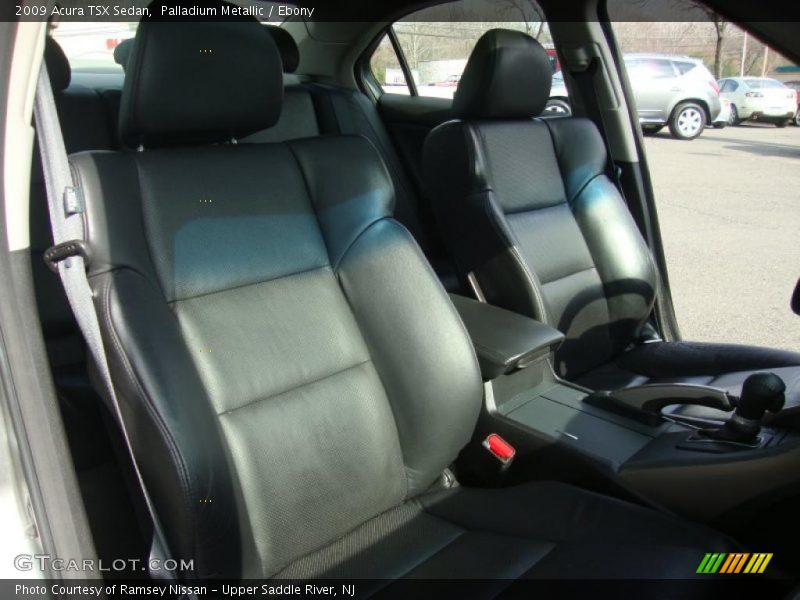 Palladium Metallic / Ebony 2009 Acura TSX Sedan