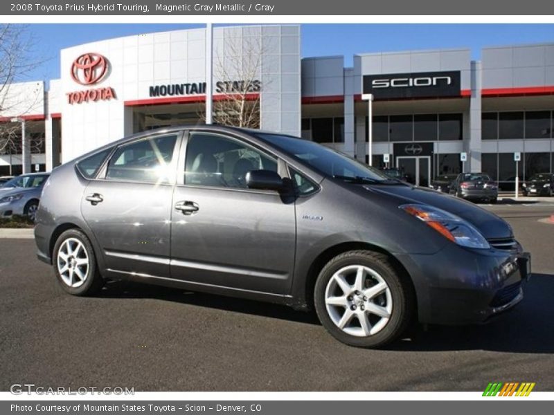 Magnetic Gray Metallic / Gray 2008 Toyota Prius Hybrid Touring