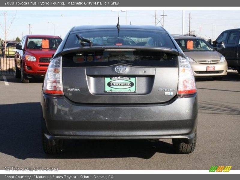 Magnetic Gray Metallic / Gray 2008 Toyota Prius Hybrid Touring