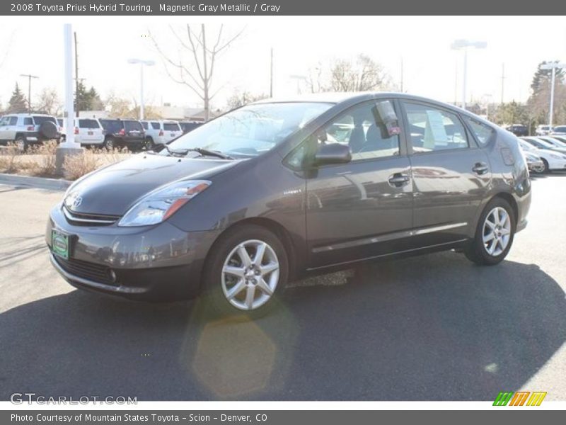 Magnetic Gray Metallic / Gray 2008 Toyota Prius Hybrid Touring