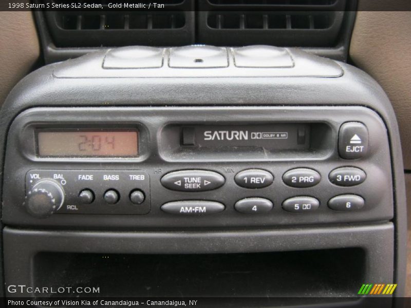 Controls of 1998 S Series SL2 Sedan