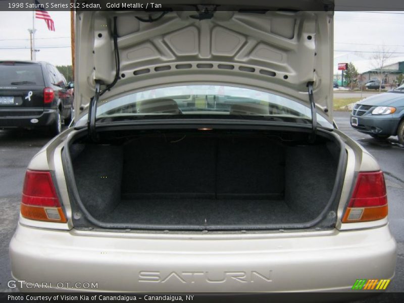 Gold Metallic / Tan 1998 Saturn S Series SL2 Sedan
