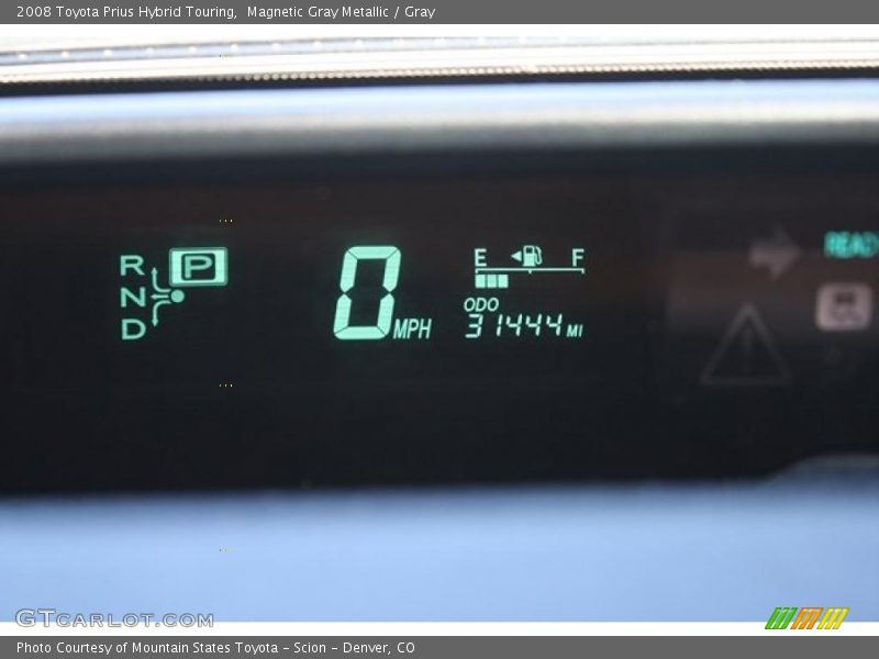 Magnetic Gray Metallic / Gray 2008 Toyota Prius Hybrid Touring