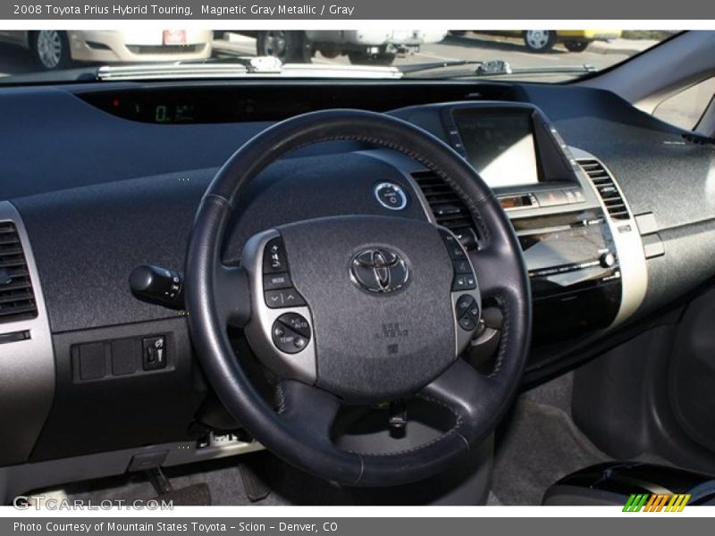 Magnetic Gray Metallic / Gray 2008 Toyota Prius Hybrid Touring