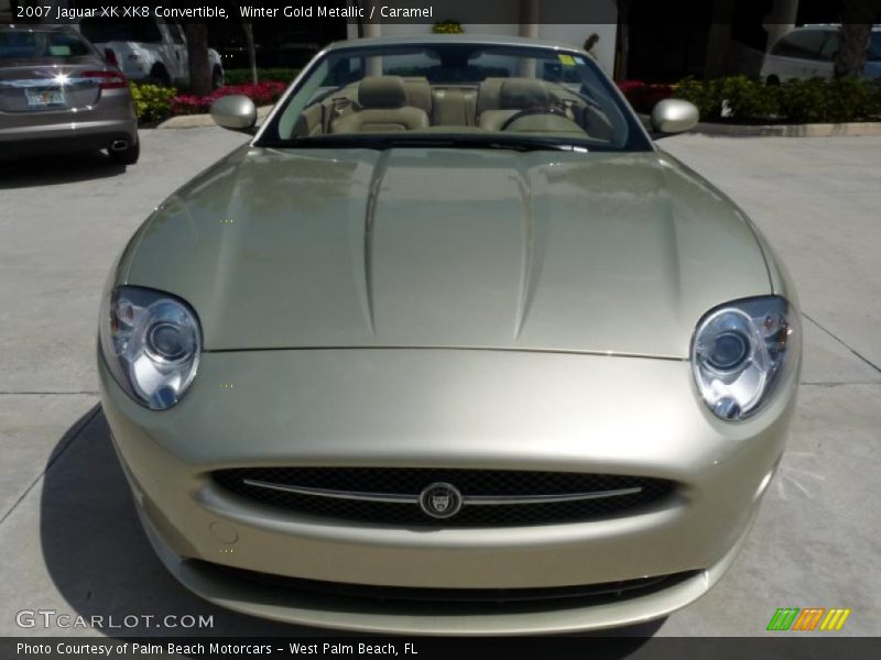  2007 XK XK8 Convertible Winter Gold Metallic