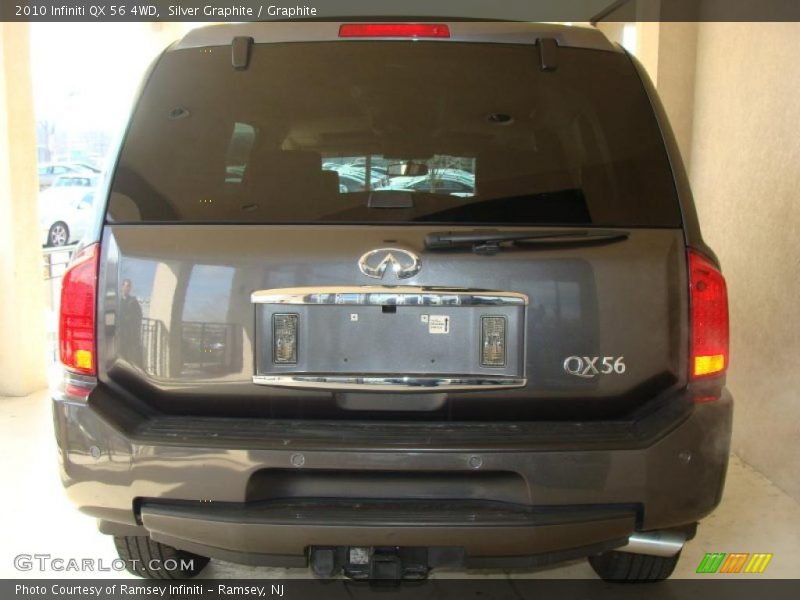 Silver Graphite / Graphite 2010 Infiniti QX 56 4WD