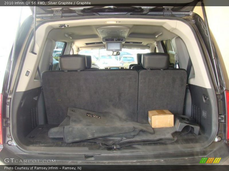 Silver Graphite / Graphite 2010 Infiniti QX 56 4WD