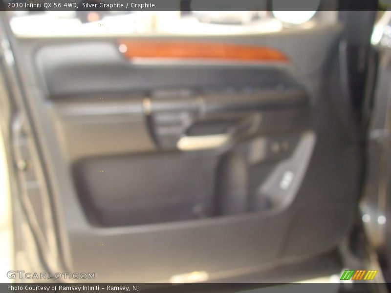 Silver Graphite / Graphite 2010 Infiniti QX 56 4WD