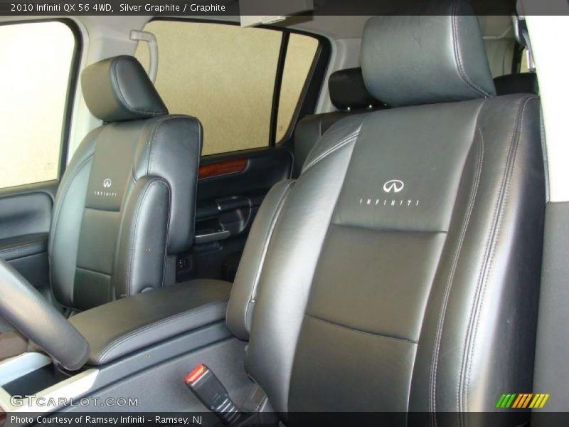  2010 QX 56 4WD Graphite Interior