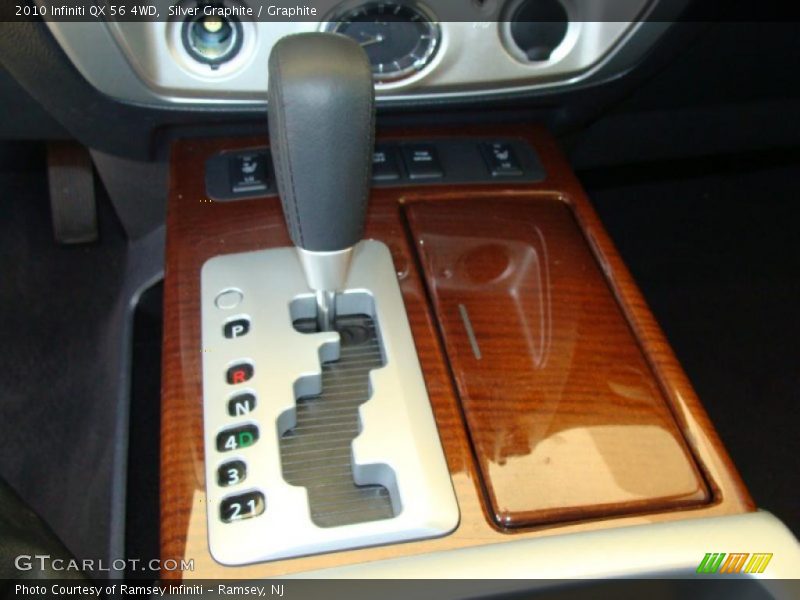  2010 QX 56 4WD 5 Speed Automatic Shifter