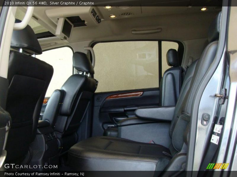 Silver Graphite / Graphite 2010 Infiniti QX 56 4WD