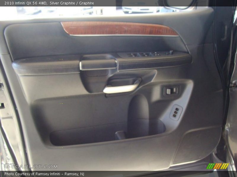 Silver Graphite / Graphite 2010 Infiniti QX 56 4WD