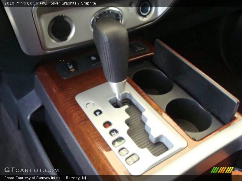 Silver Graphite / Graphite 2010 Infiniti QX 56 4WD