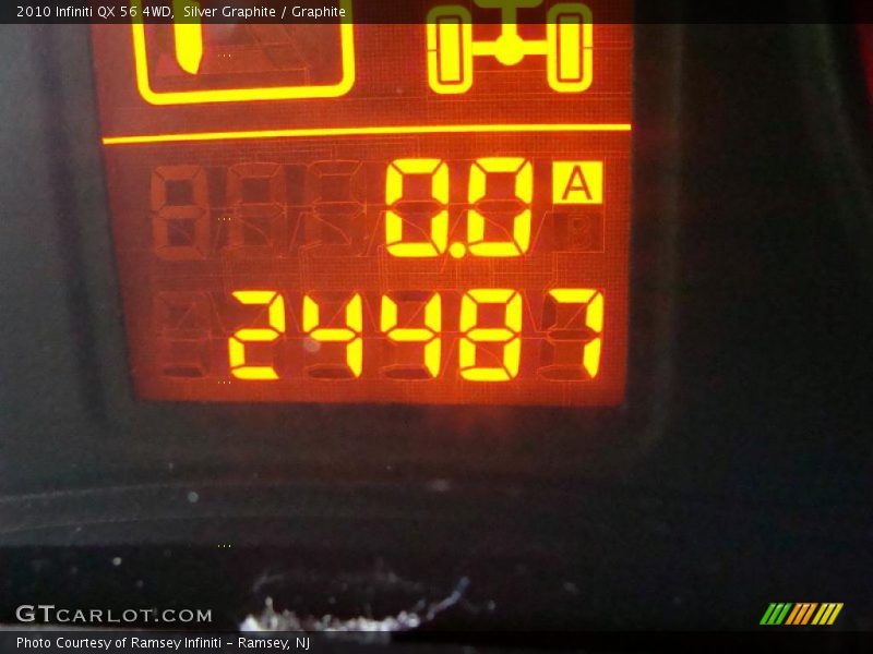 Silver Graphite / Graphite 2010 Infiniti QX 56 4WD